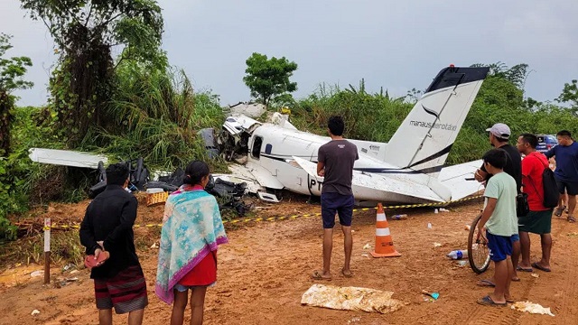 ব্রাজিলে আবারও বিমান বিধ্বস্ত হয়ে শিশুসহ নিহত ১২