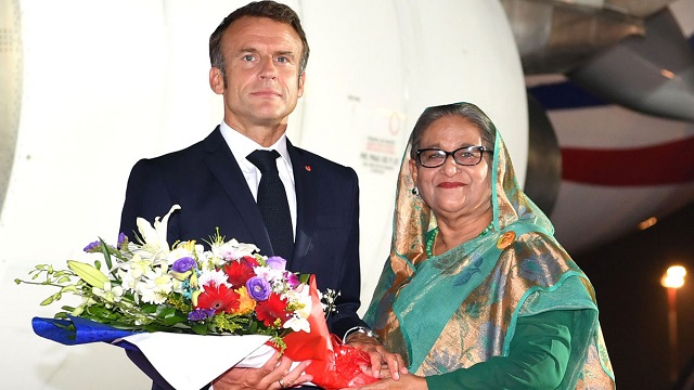 হাসিনা-ম্যাক্রোঁ বৈঠক আজ : আলোচনা হতে পারে যে বিষয়গুলোতে