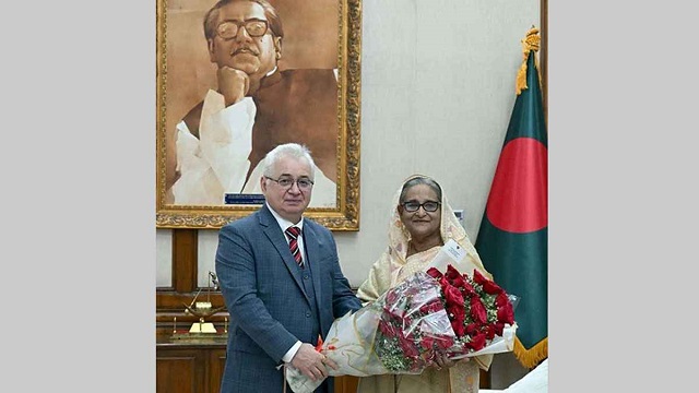 শেখ হাসিনাকে ভারত-রাশিয়াসহ সাত দেশের রাষ্ট্রদূতের অভিনন্দন