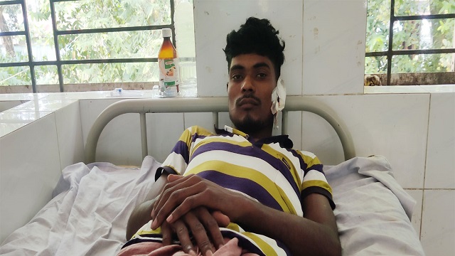 জামিনে বের হয়ে বাদীর কান ছিঁড়ে নিলেন সেই মাদক ব্যবসায়ী